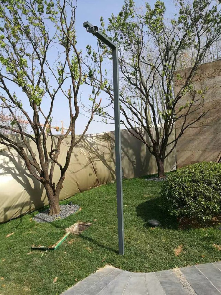 监控摄像头立杆选择与安装技巧